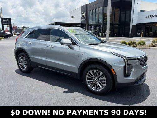 Silver Metallic 2025 Cadillac XT4 Premium Luxury
