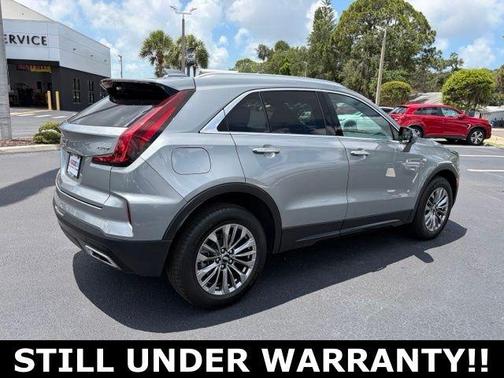 Silver Metallic 2025 Cadillac XT4 Premium Luxury