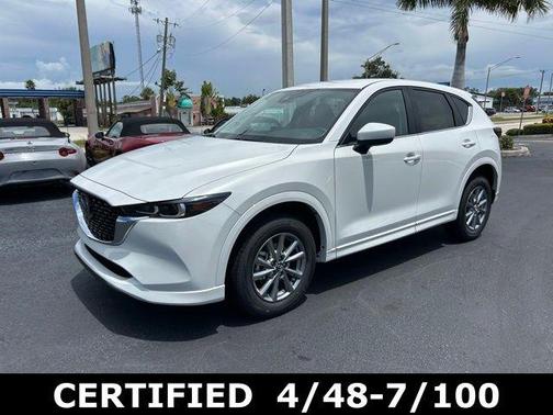 Rhodium White Metallic 2025 Mazda CX-5 2.5 S Preferred Package