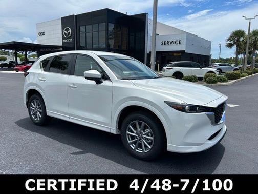 Rhodium White Metallic 2025 Mazda CX-5 2.5 S Preferred Package