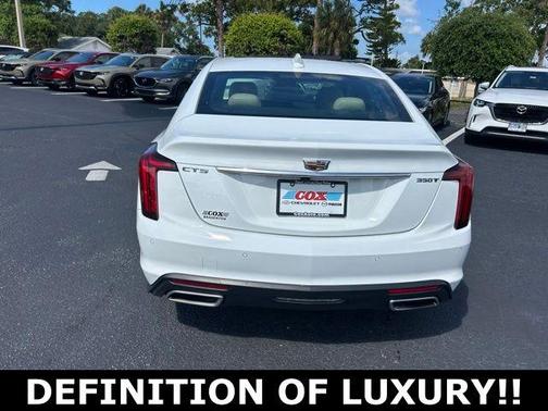 Summit White 2025 Cadillac CT5 Premium Luxury RWD