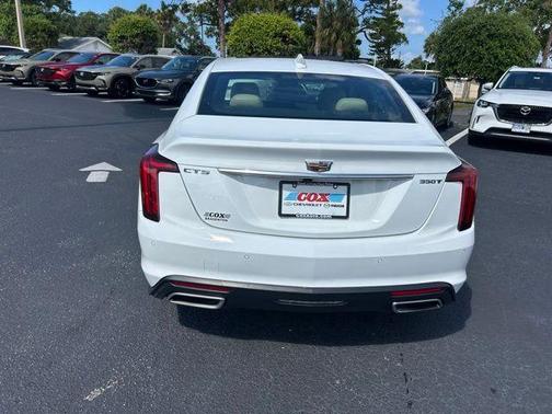 Summit White 2025 Cadillac CT5 Premium Luxury RWD