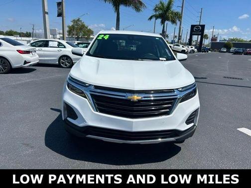 Summit White 2024 Chevrolet Equinox LT