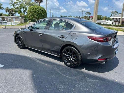 Machine Gray Metallic 2021 Mazda Mazda3 2.5 Turbo AWD