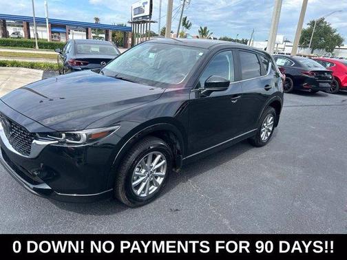 Jet Black Mica 2025 Mazda CX-5 Select