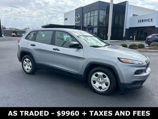 Billet Silver Metallic Clearcoat 2017 Jeep Cherokee Sport