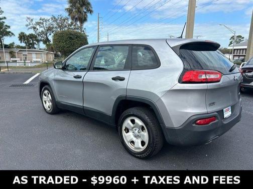 Billet Silver Metallic Clearcoat 2017 Jeep Cherokee Sport