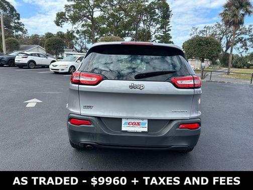 Billet Silver Metallic Clearcoat 2017 Jeep Cherokee Sport