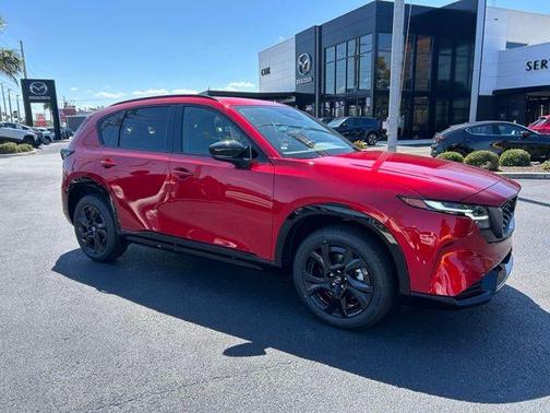 Soul Red Crystal Metallic 2026 Mazda CX-5 Premium Plus