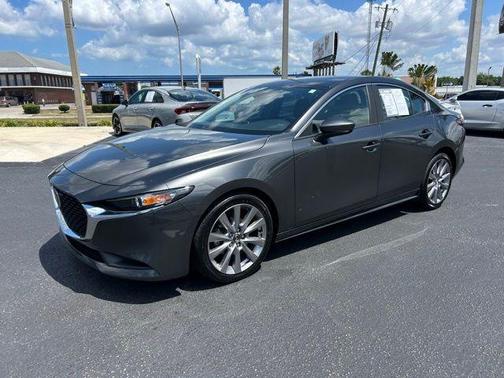 Machine Gray Metallic 2021 Mazda Mazda3 FWD w/Select Package