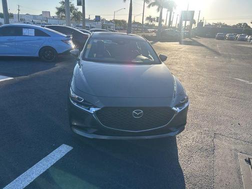 Machine Gray Metallic 2021 Mazda Mazda3 FWD w/Select Package