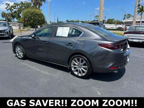 Machine Gray Metallic 2021 Mazda Mazda3 FWD w/Select Package