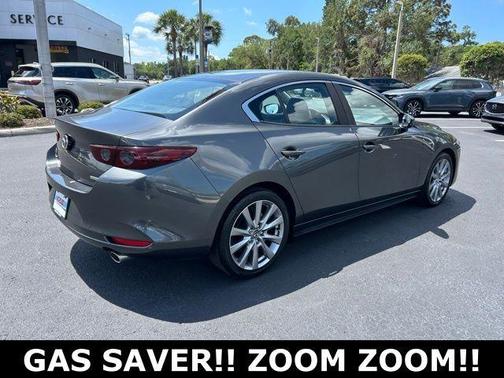 Machine Gray Metallic 2021 Mazda Mazda3 FWD w/Select Package