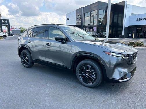 Machine Gray Metallic 2026 Mazda CX-5 Premium Plus