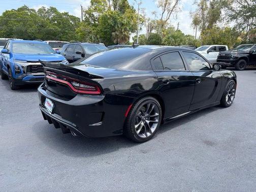 Pitch Black Clearcoat 2023 Dodge Charger Scat Pack