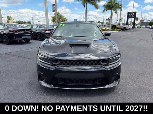 Pitch Black Clearcoat 2023 Dodge Charger Scat Pack