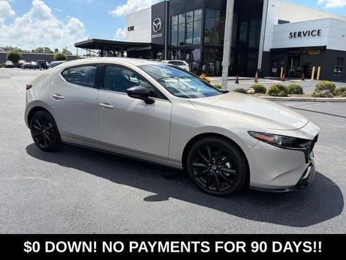 Platinum Quartz Metallic 2025 Mazda Mazda3 Premium Plus