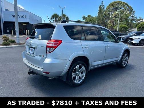 Classic Silver 2010 Toyota RAV4 Sport