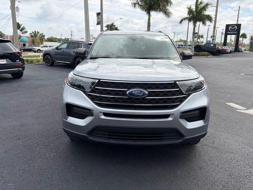 Silver Metallic 2022 Ford Explorer XLT