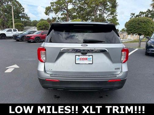 Silver Metallic 2022 Ford Explorer XLT