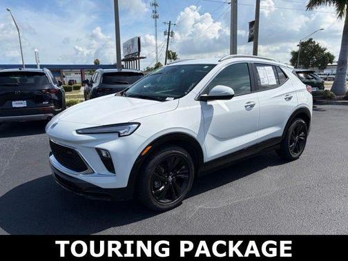 Summit White 2024 Buick Encore GX Sport Touring