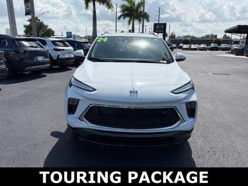Summit White 2024 Buick Encore GX Sport Touring
