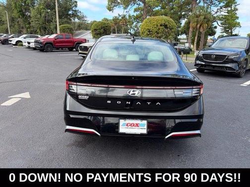 Onyx Black 2024 Hyundai SONATA SEL