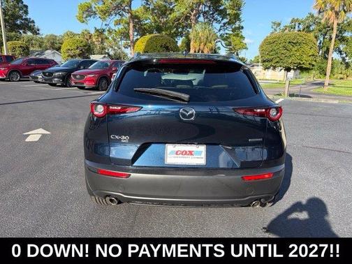 Deep Crystal Blue Mica 2025 Mazda CX-30 Premium Package
