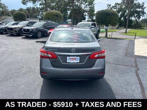 Gun Metallic 2015 Nissan Sentra SV