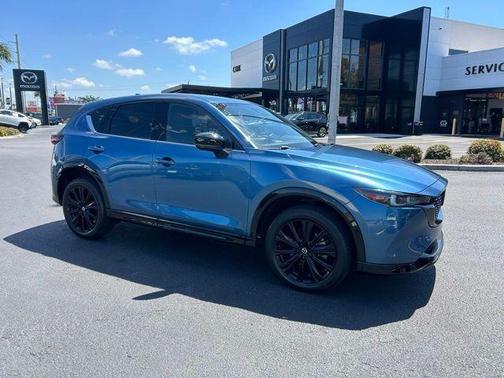 Eternal Blue Mica 2023 Mazda CX-5 2.5 Turbo