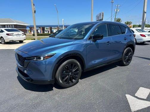 Eternal Blue Mica 2023 Mazda CX-5 2.5 Turbo