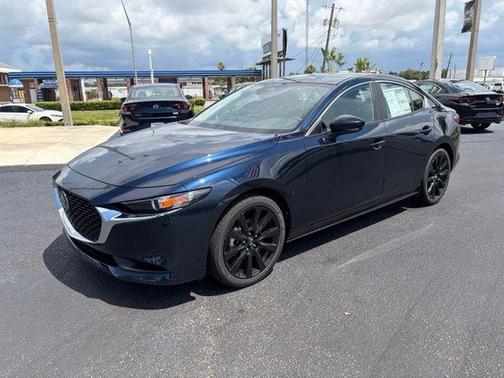 Deep Crystal Blue Mica 2026 Mazda Mazda3 FWD w/Select Package