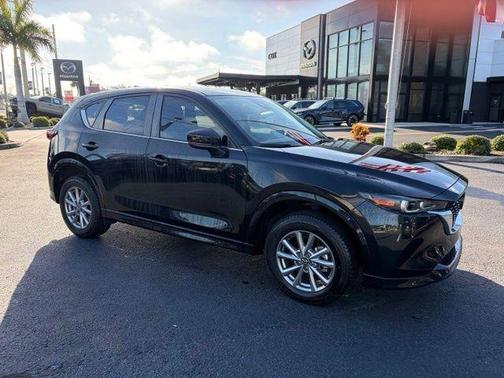 Jet Black Mica 2024 Mazda CX-5 2.5 S Preferred Package
