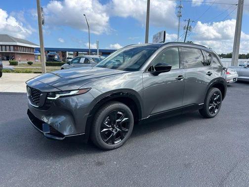 Machine Gray Metallic 2026 Mazda CX-5 Premium Plus