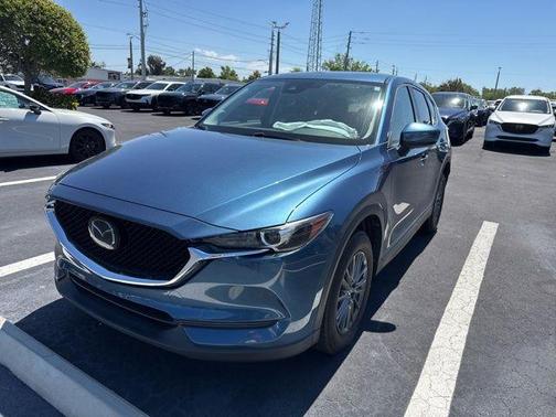 Eternal Blue Mica 2019 Mazda CX-5 Touring