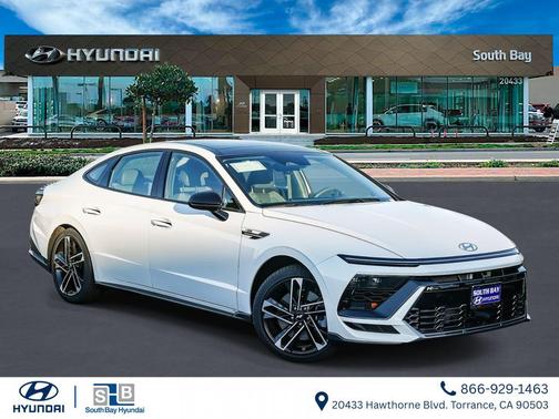 Serenity White 2026 Hyundai SONATA N Line
