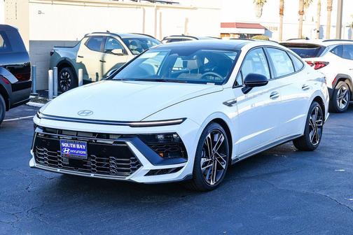 Serenity White 2026 Hyundai SONATA N Line
