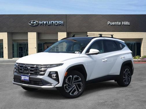 Creamy White Pearl 2026 Hyundai TUCSON Hybrid Limited