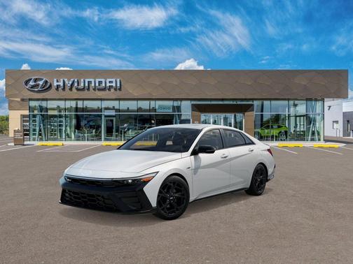 Atlas White 2026 Hyundai ELANTRA N Line