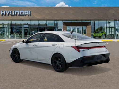 Atlas White 2026 Hyundai ELANTRA N Line
