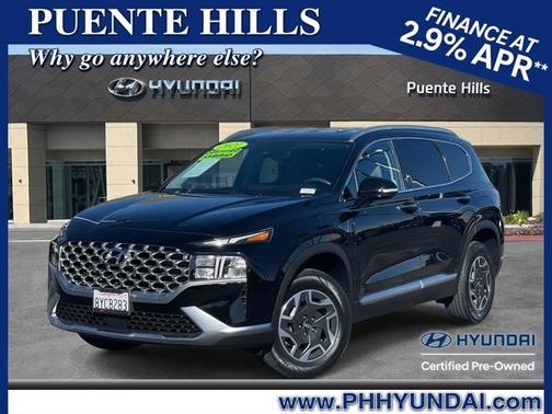 2021 Hyundai SANTA FE HEV Blue