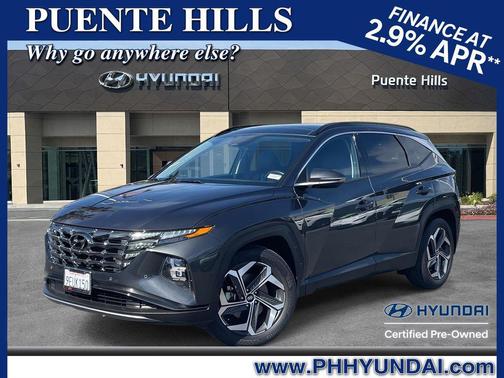 Portofino Gray 2023 Hyundai TUCSON Limited