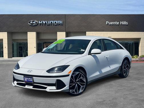 Serenity White 2025 Hyundai IONIQ 6 SEL