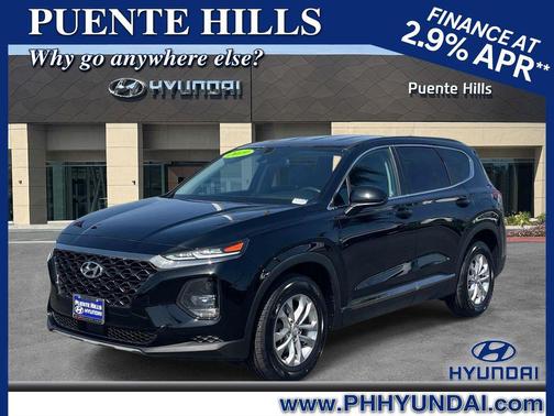 Twilight Black 2019 Hyundai SANTA FE SE 2.4