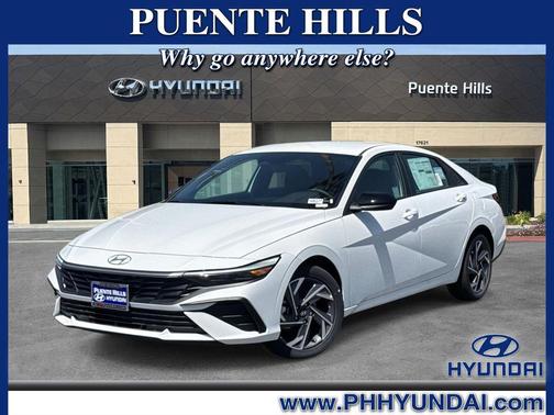 Serenity White 2026 Hyundai ELANTRA Sport