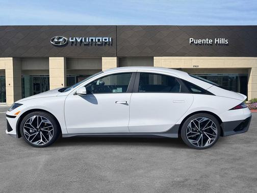 Serenity White 2025 Hyundai IONIQ 6 SEL