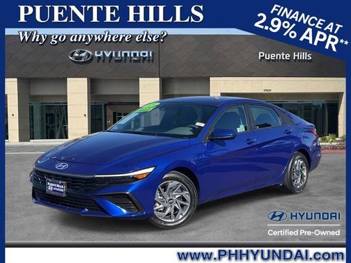2024 Hyundai ELANTRA HEV Blue