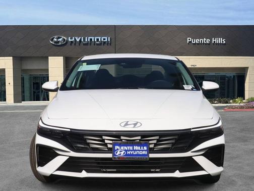 Serenity White 2026 Hyundai ELANTRA HEV Blue