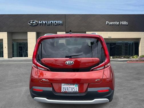Mars Orange/Black Roof 2021 Kia Soul X-Line