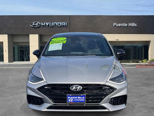Curated Silver 2023 Hyundai SONATA N Line